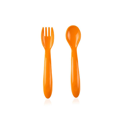 Babyjem Baby Utensil Set - Soft Baby Cutlery & Dishwasher Safe Feeding Tools for Self-Feeding Infants