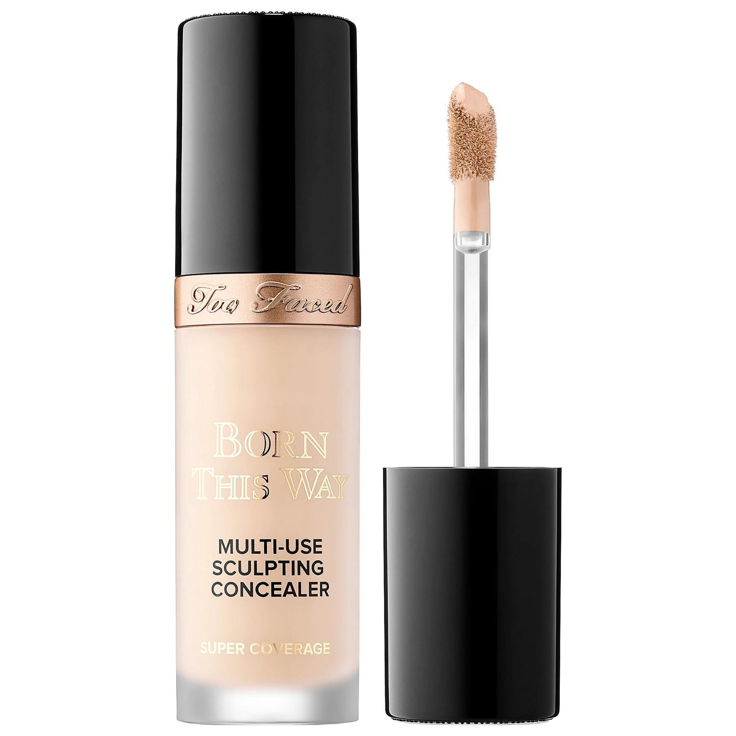Too Faced Born This Way Super Coverage Multi-Use Concealer - Full Coverage, Hydrating, Vegan & Cruelty-Free