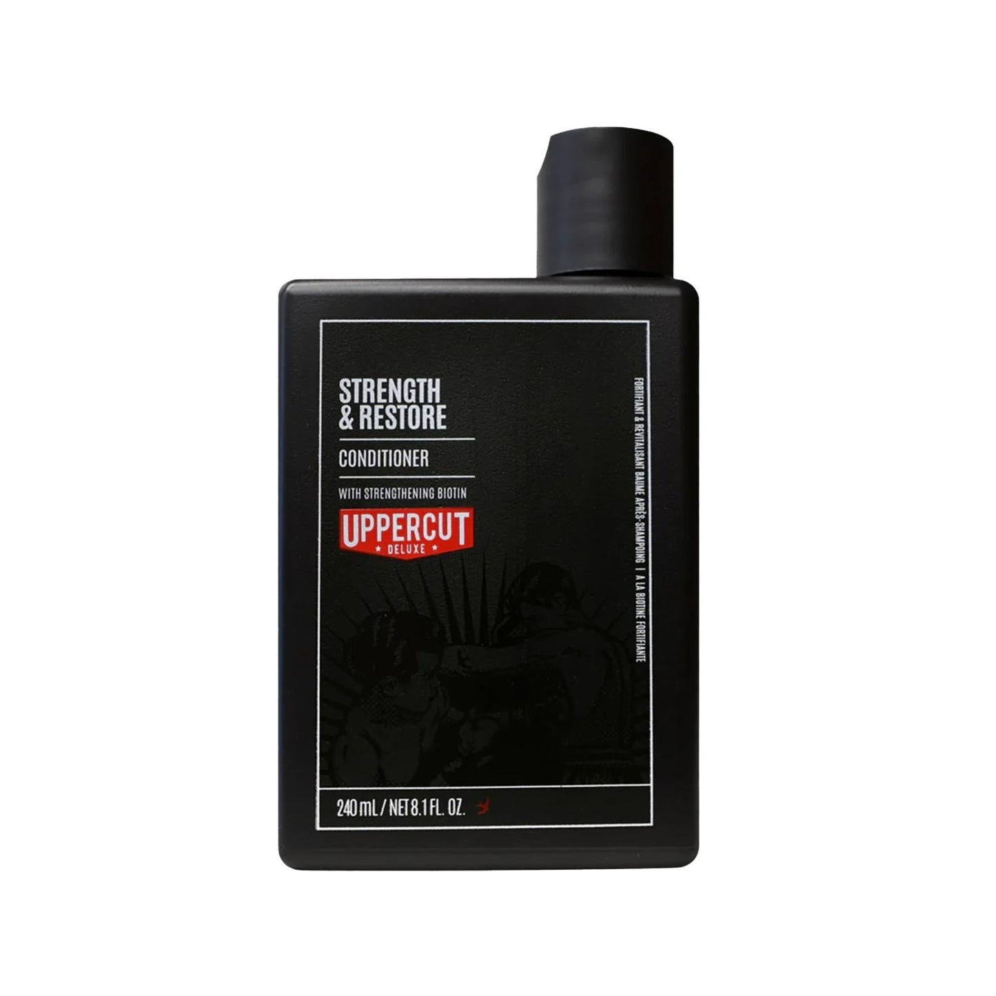 Uppercut Deluxe Strength and Restore Hair Cream - Nourishing and Repairing Treatment for Damaged Hair, 8.12 fl oz