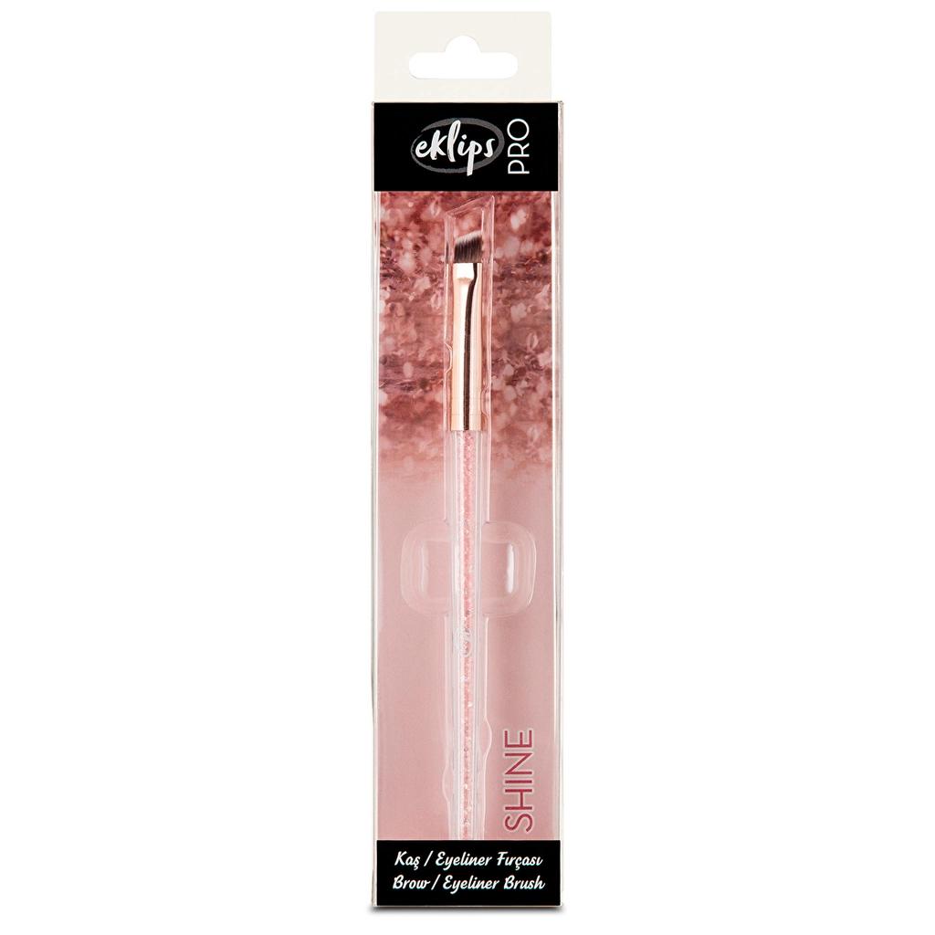 Eklips Pro Shine Eyebrow and Eyeliner Brush for Precision