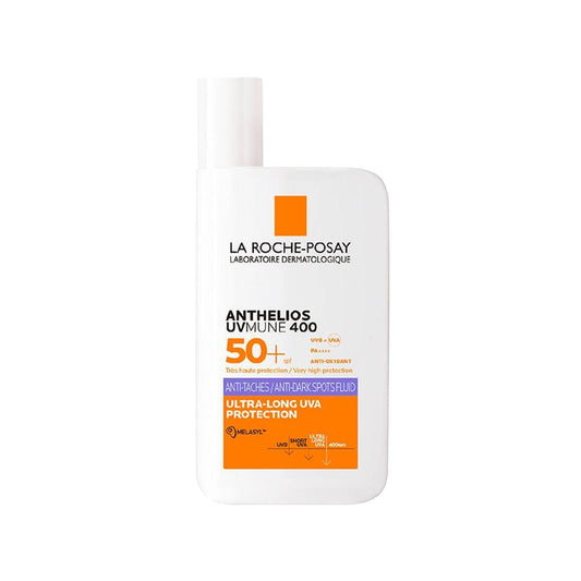 La Roche-Posay Anthelios UVMUNE 400 SPF50+ Sunscreen: Anti-Dark Spot Protection, Broad Spectrum, Lightweight Fluid, 50ml