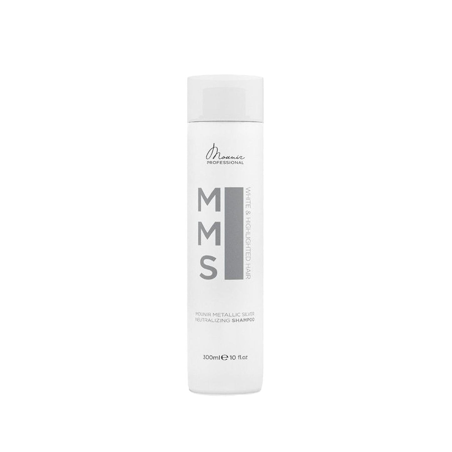 Mounir MMS Metallic Silver Neutralizing Shampoo 300 ml