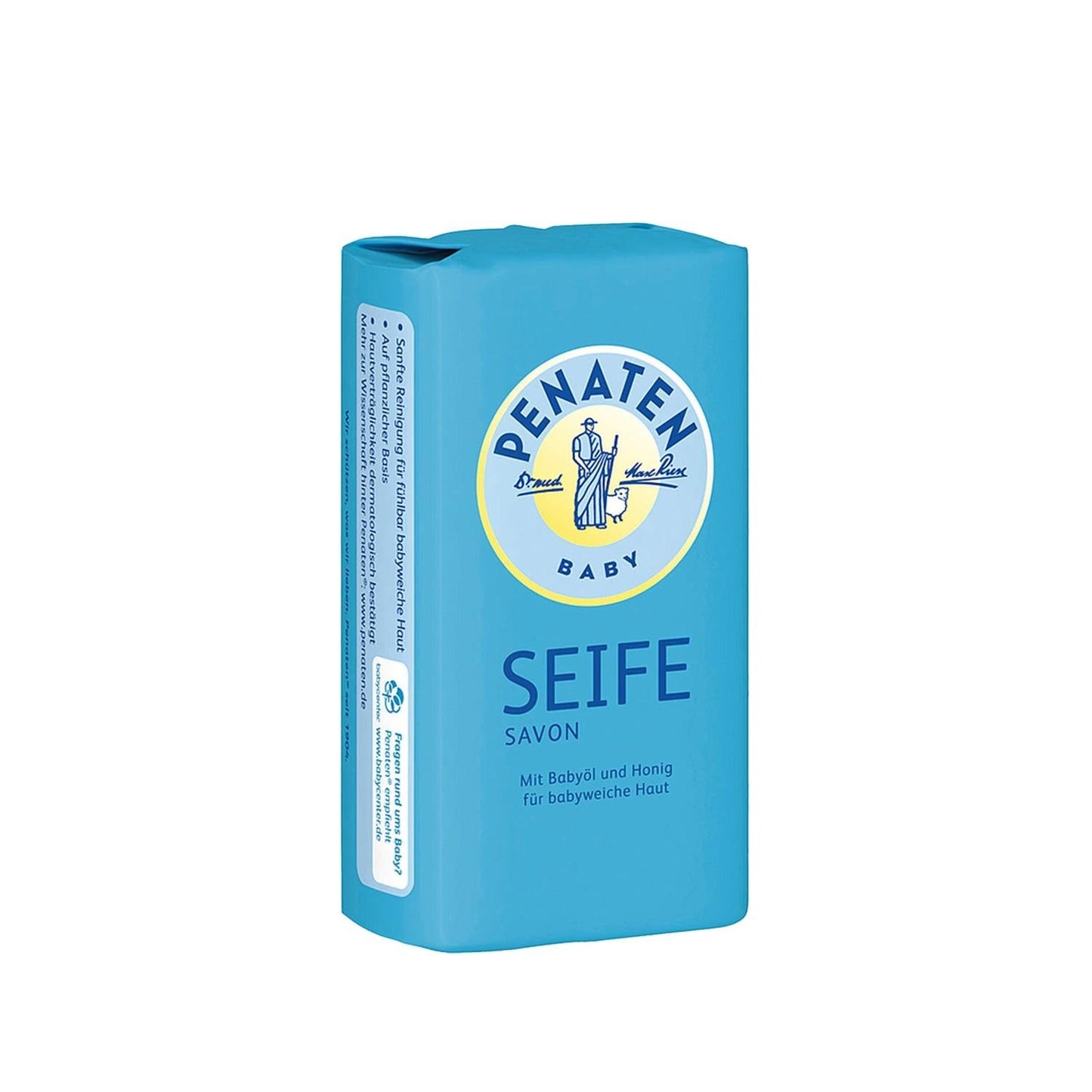 Penaten Baby Care Soap - Gentle & Hypoallergenic for Sensitive Skin, 100g