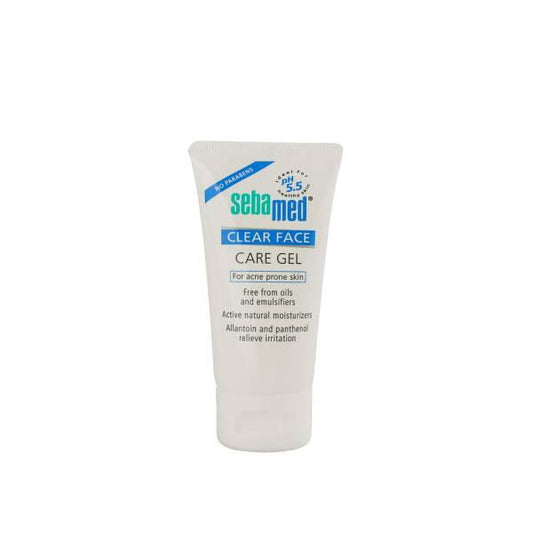 Sebamed Clear Face Care Gel: Oil-Free Hyaluronic Acid Moisturizer for Acne-Prone & Sensitive Skin - Lightweight, Non-Comedogenic