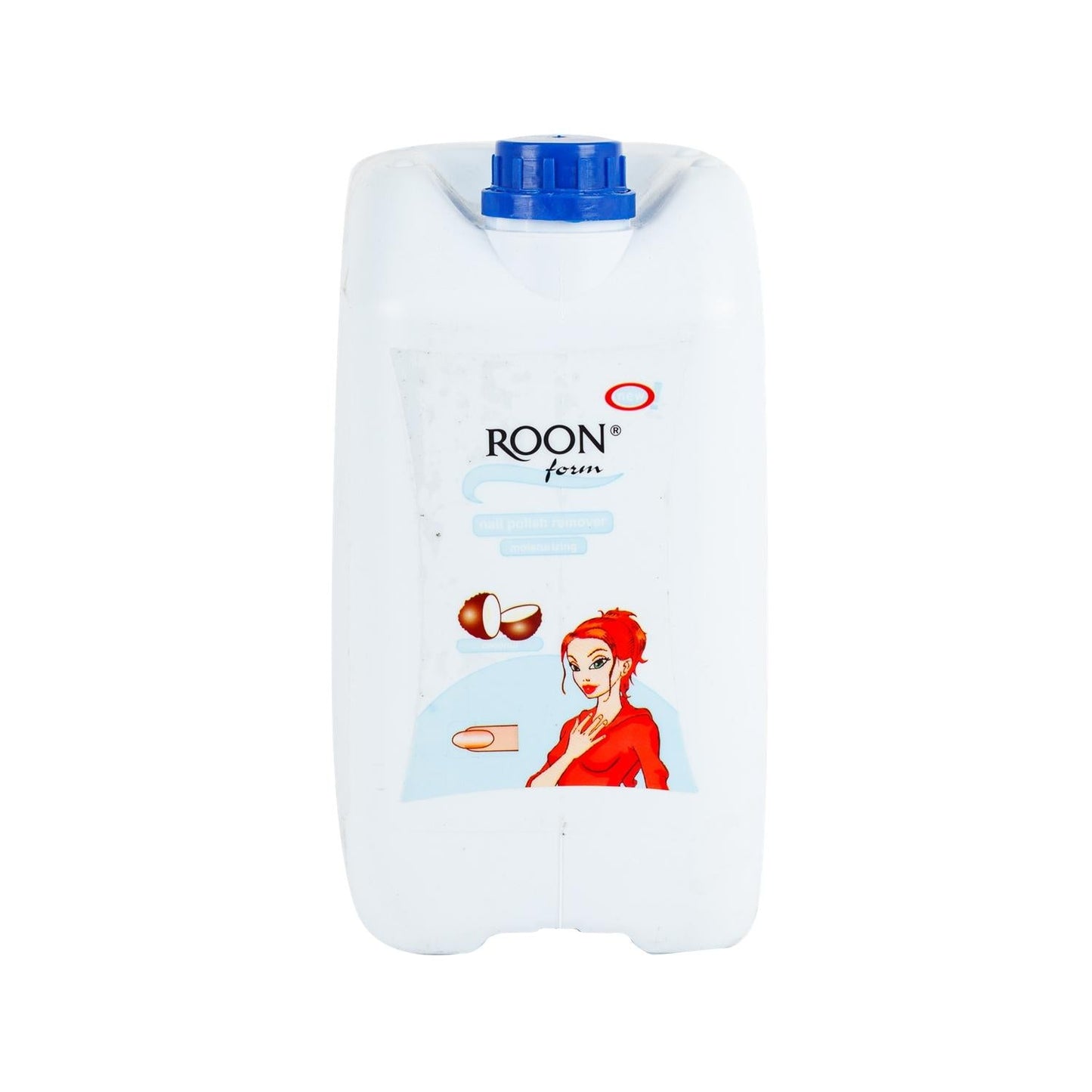 Roon Form 5000ml Acetone-Free Nail Polish Remover - Safe, Gentle, and Cost-Effective Bulk Nail Care Solution