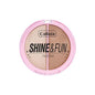 Callista Makeup Palette - Shine & Fun Face Duo Blush & Highlighter for Long-Lasting Glow