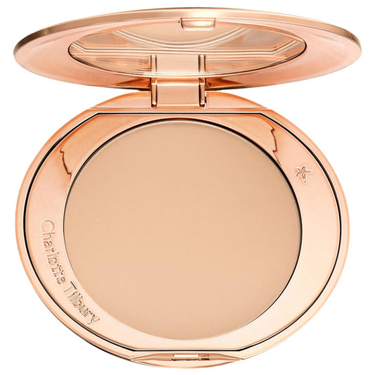 Airbrush Flawless Finish Refillable Setting Powder | Long-Lasting Shine Control & Pore Minimizing for A Natural, Vegan Makeup