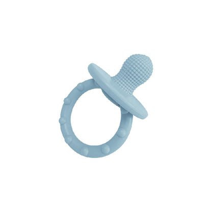 OiOi Baby Silicone Teether - Safe & Effective Teething Relief for Infants, Premium Food-Grade Silicone, Easy Grip Design, 3 Months+