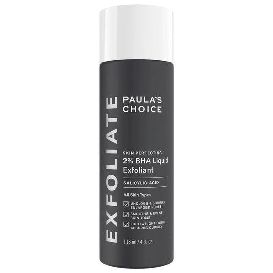 Skin Perfecting: 2% BHA Exfoliating Toner - Unclog Pores, Control Oil & Achieve Clear Skin with Salicylic Acid