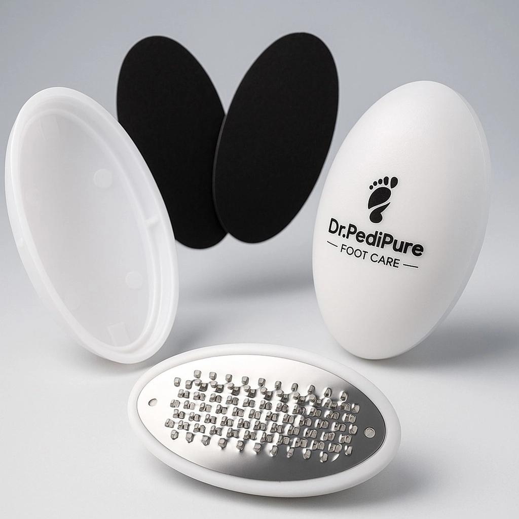 Dr. PediPure Foot Care Rasp Exfoliating File for Smooth Heels