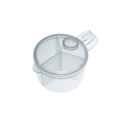 Babyjem Portable Baby Formula Container - 3 Compartment Travel-Friendly Storage for Baby Formula Powder