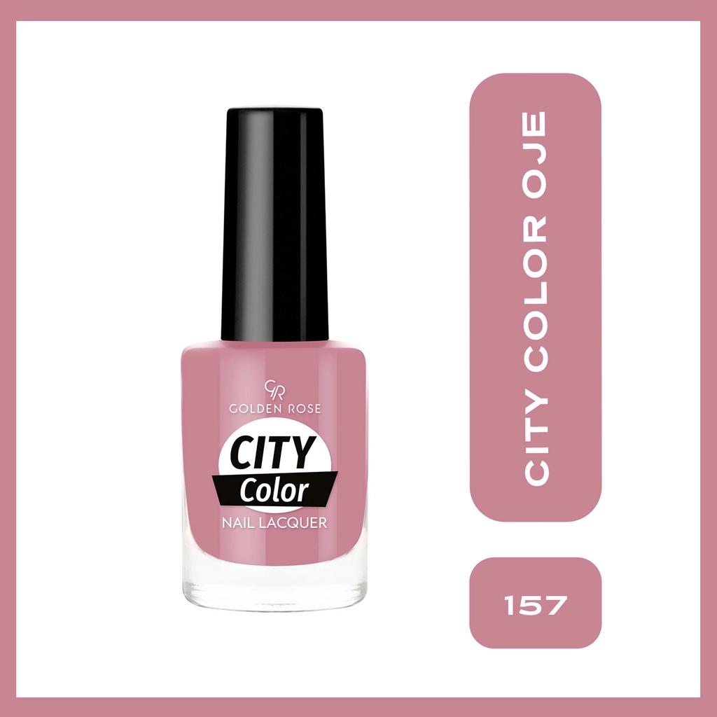 Golden Rose City Color Nail Lacquer High-Shine Polish 157