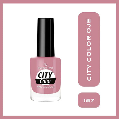 Golden Rose City Color Nail Lacquer High-Shine Polish 157