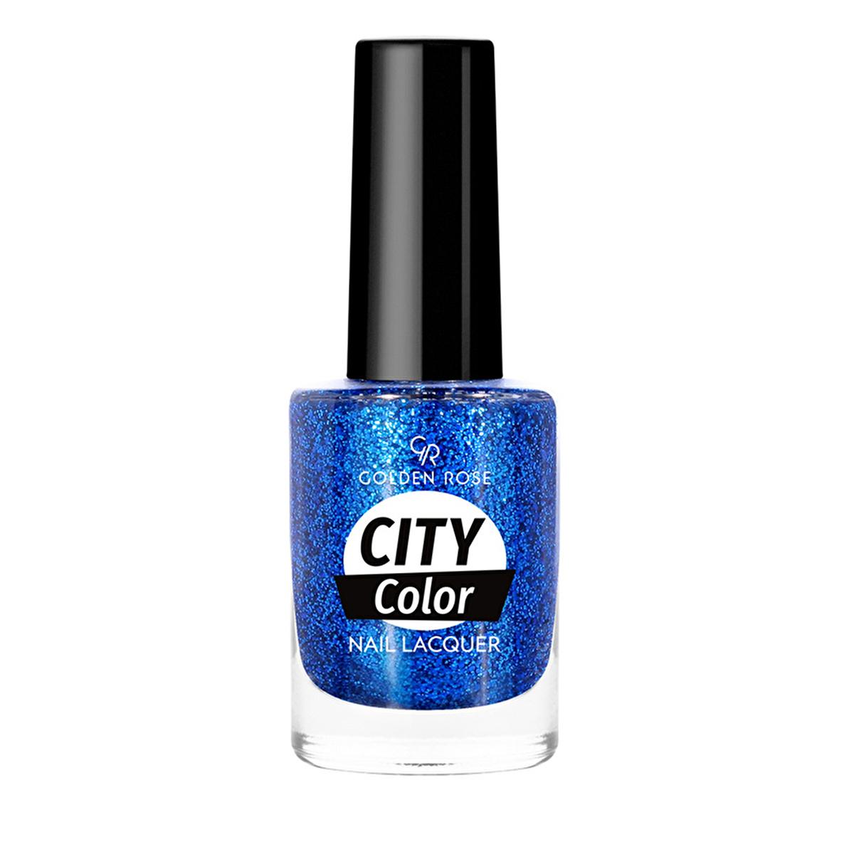 Golden Rose CITY COLOR NAIL LACQUER - Long-Lasting Nail Polish in Vibrant Colors