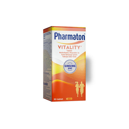 Pharmaton Vitality - Multivitamin Supplement | 30 Tablets