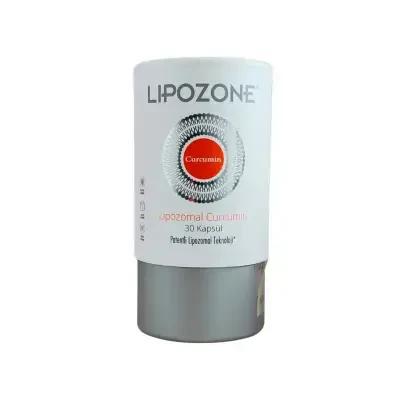 Lipozone Liposomal Curcumin: Enhanced Absorption Curcumin & Zinc Supplement - Powerful Anti-Inflammatory & Immune Support, 30 Capsules