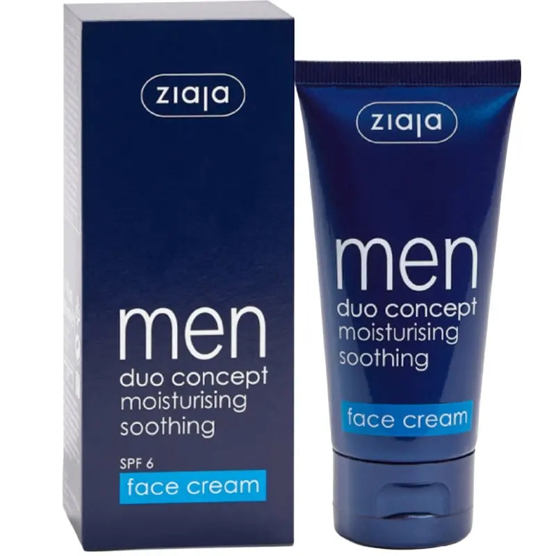 Ziaja Men Moisturizing Face Cream SPF6 50ml