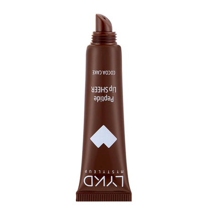 LYKD Peptide Lip Sheer Gloss 199 Cocoa Cake for Hydrated Lips