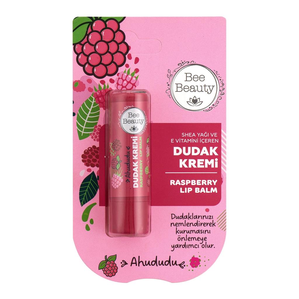 Bee Beauty Raspberry Lip Balm for Dry Lips 5g