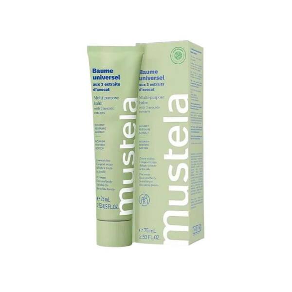 Mustela Multi-Purpose Avocado Balm - Nourishing Skincare for the Whole Family, Natural Dry Skin Relief
