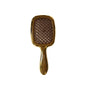Janeke Superbrush Gold Brown Detangling Hair Brush
