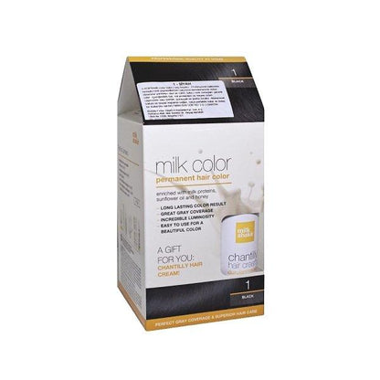 Milk Shake 1 Black Hair Dye & Conditioner Set 50 ml