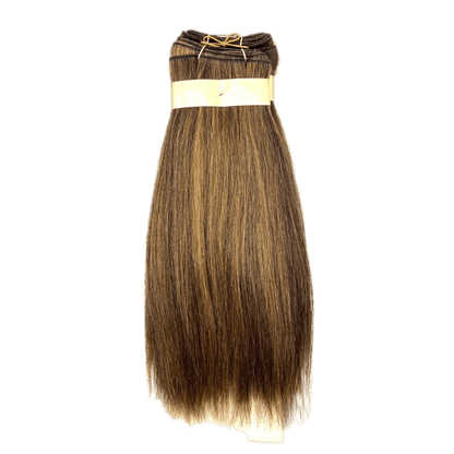 Zury 100% Human Hair Micro Yaky Perm Straight Extensions - Choose Size