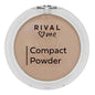 Rival Loves Me Compact Powder No:03 Desert - Soft Matte Finish, Dermatologically Tested